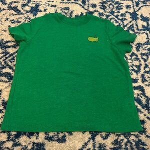 Masters Kids Green T-Shirt – 2021 Augusta Tournament Tee – Size XS